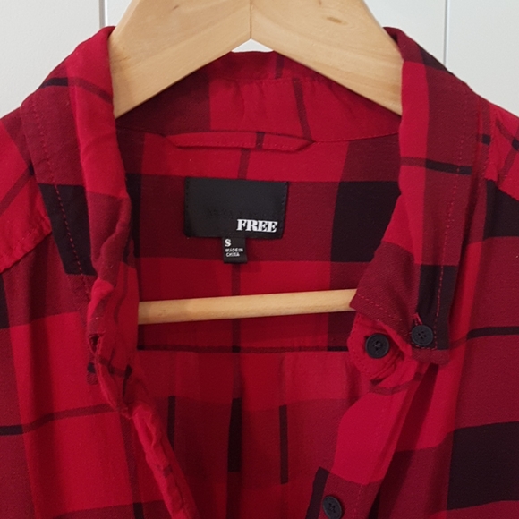 (Aritzia) Wilfred Free checked shirt S - Picture 2 of 7
